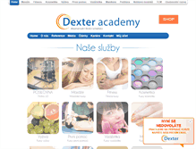 Tablet Screenshot of dexter-academy.cz